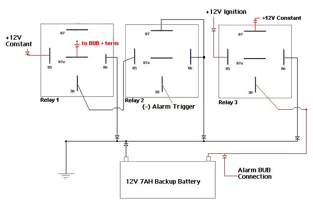 Backup Battery Relay Wiring? - Last Post -- posted image.