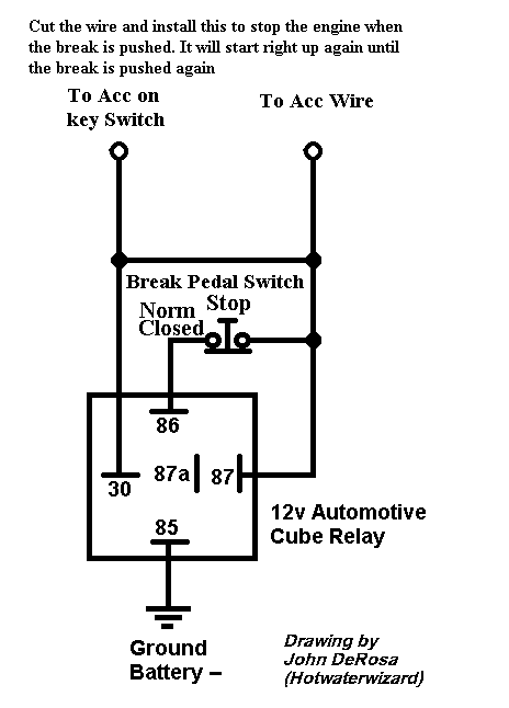 Ignition Runs w/o Key -- posted image.