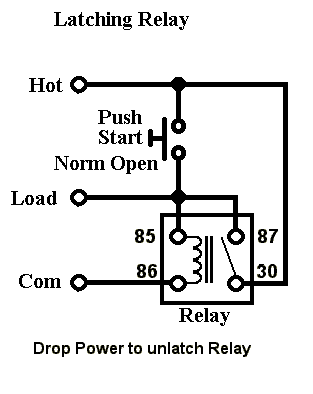 Latching Relay? - Last Post -- posted image.