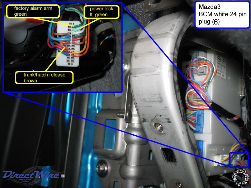 2013 mazda 3 prostart ct 3471tw installation -- posted image.