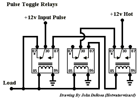 Latching Relay to Flip Flop - Last Post -- posted image.