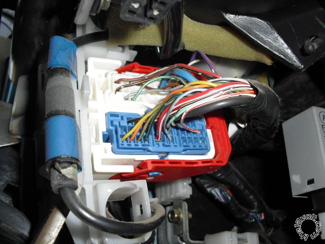 Avital 2101L Keyless Entry, 95 Mazda Protege -- posted image.