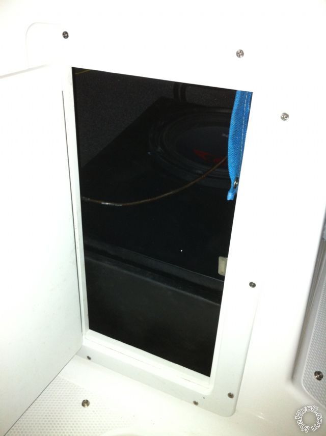 ported box for boat and size restraints -- posted image.