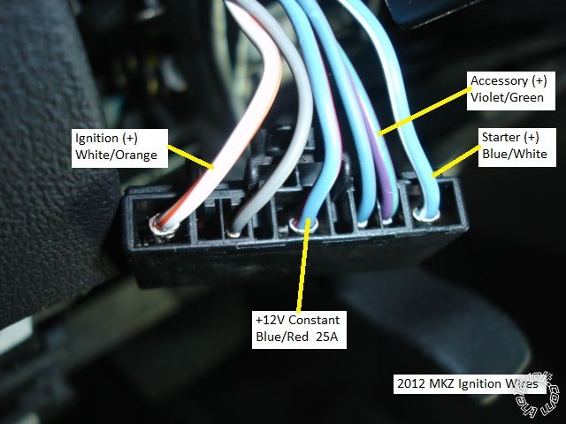 2012 Lincoln MKZ Remote Start Pictorial -- posted image.