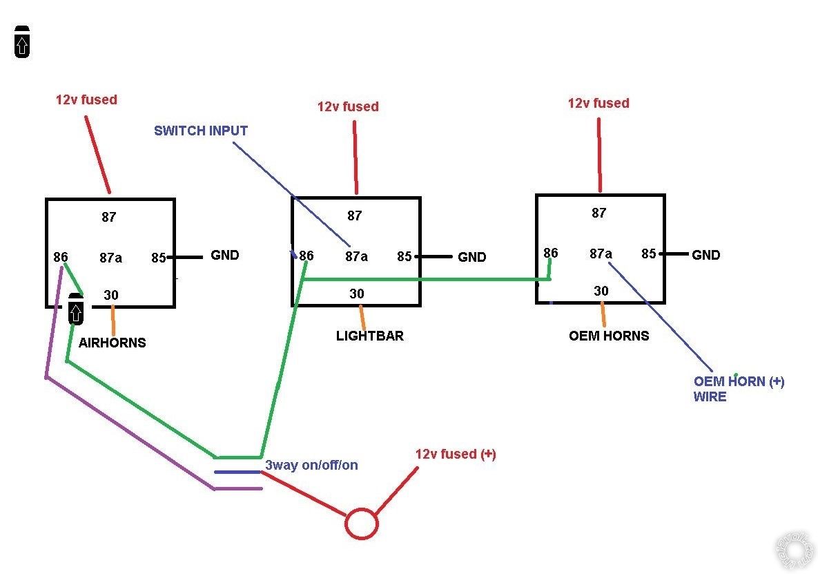 1 Input Feeding 3 Relays, Weak Output? - Last Post -- posted image.