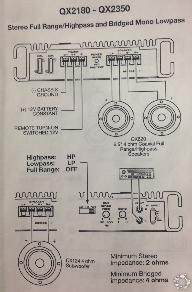 98 Lexus ES300, Trying to Use Stock Sub -- posted image.