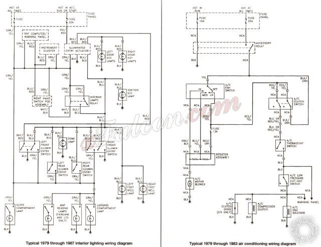 1992 ford xf falcon panelvan wiring diagram -- posted image.