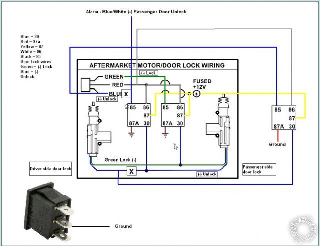 adding a switch to aftermarket door locks - Page 4 -- posted image.