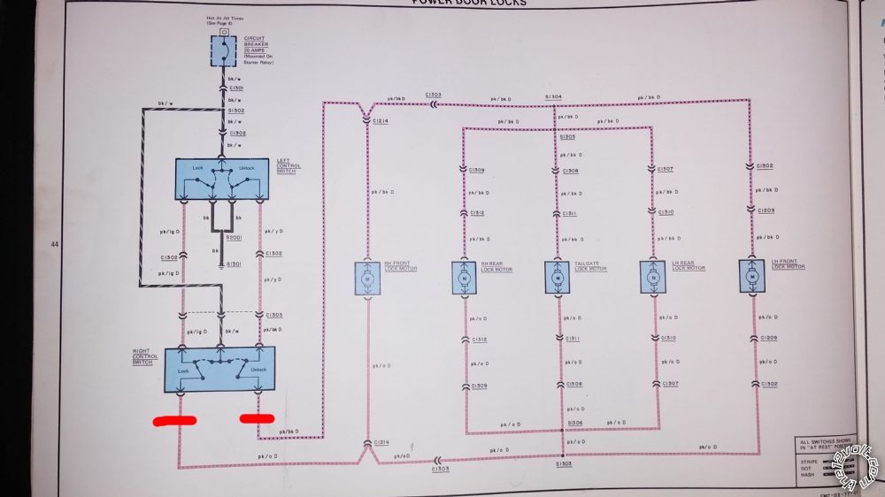 1977 Ford LTD - Lock ID with Diagram -- posted image.