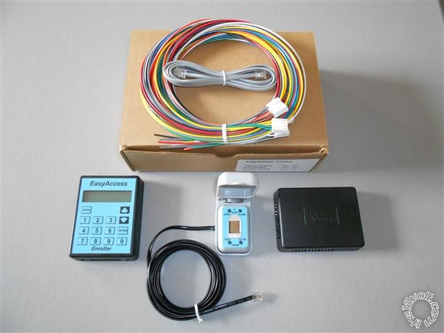 Biometric Fingerprint Vehicle Access System -- posted image.