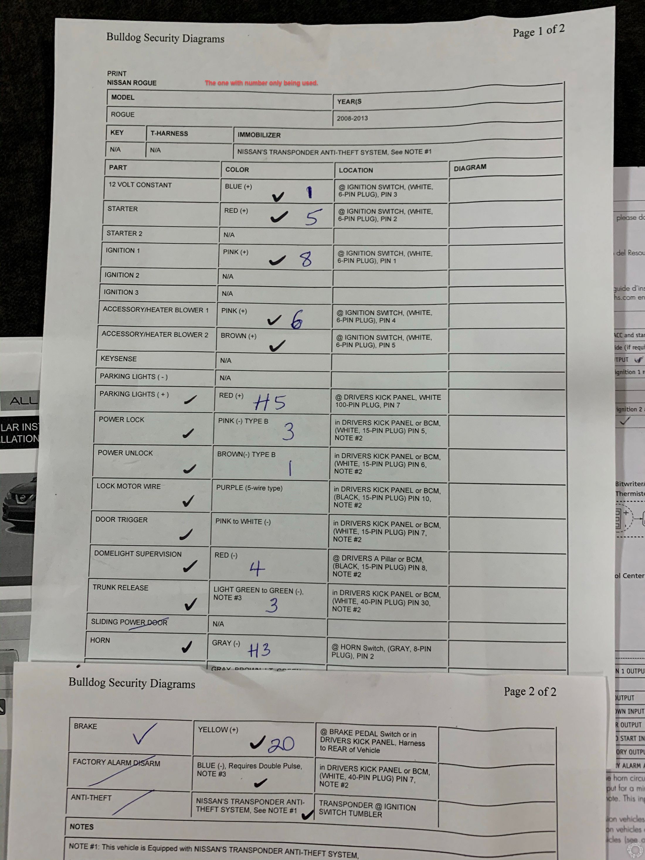 2010 Nissan Rogue, Viper 4806V and EVO All Bypass - Last Post -- posted image.