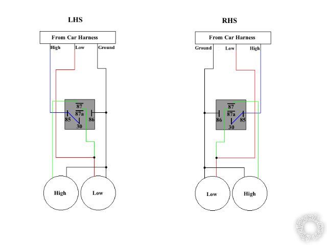 hi/low beam relay problem w/ picture - Last Post -- posted image.