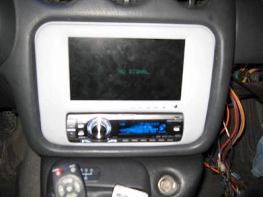 7 inch screen in dash of a firebird -- posted image.