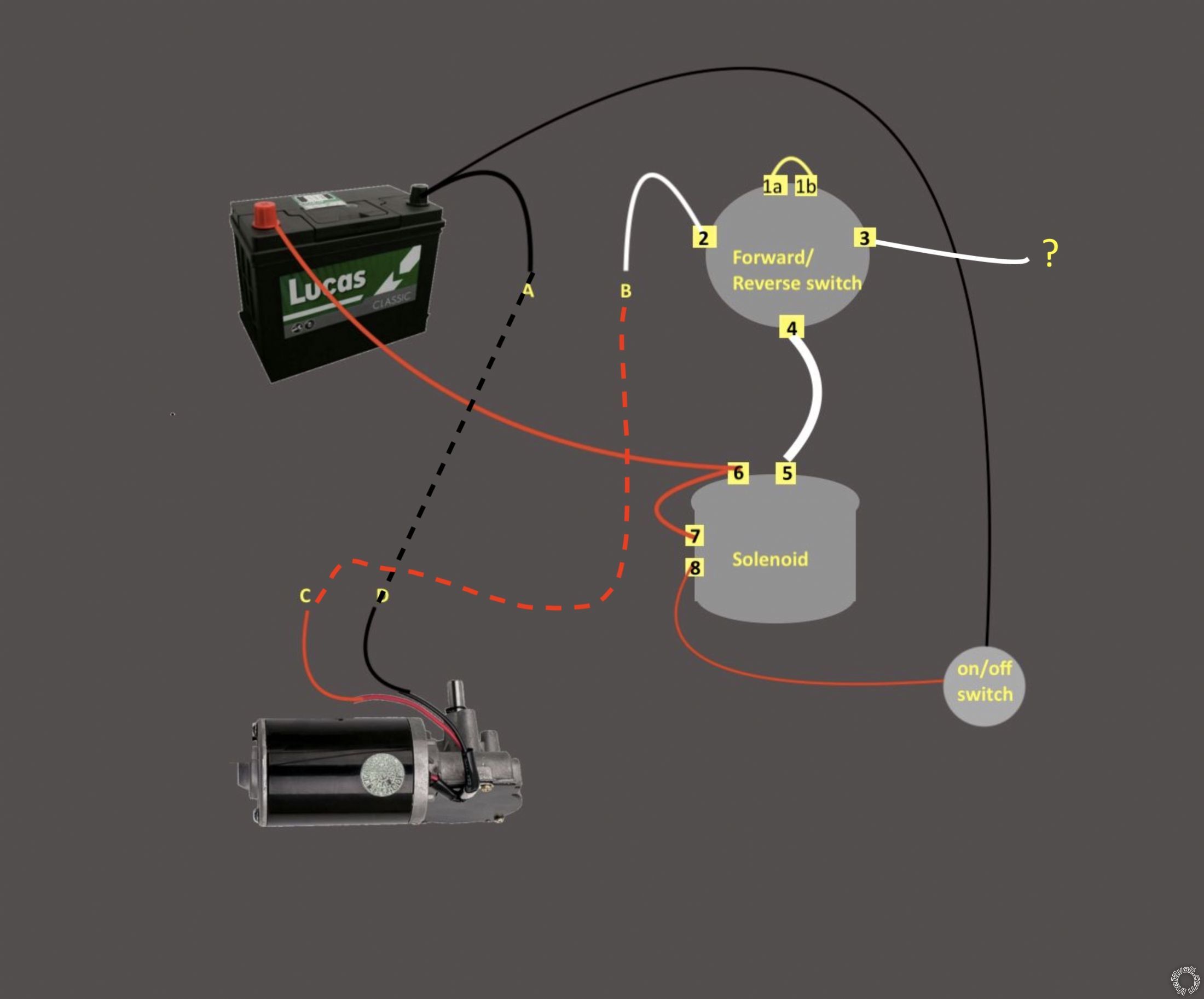 Making Sense Of Wiring In A Home Made Childs Toy Car - Page 2 - Last Post -- posted image.