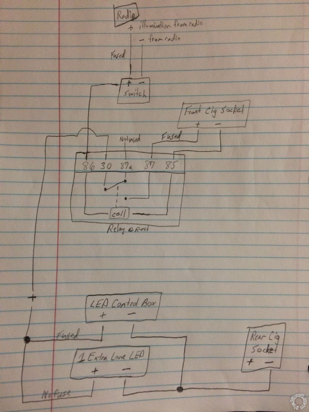 Relay Failure? Wiring Needed. - Last Post -- posted image.