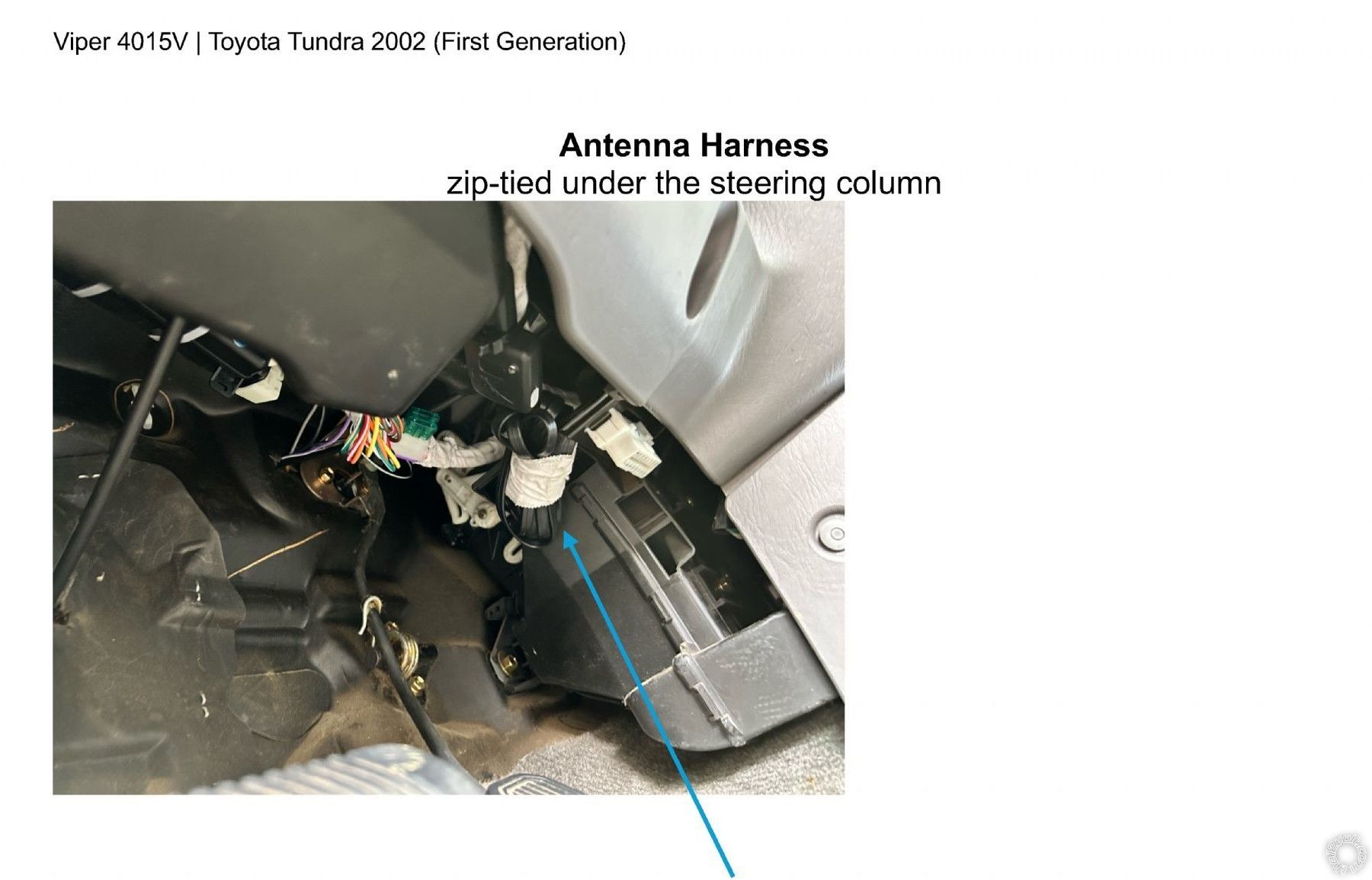 2002 Toyota Tundra, Viper 4105v Remote Start, Pictorial - Last Post -- posted image.