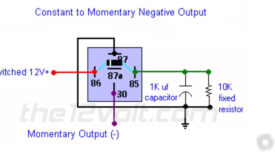 Constant To Momentary Output Relay Diagram - Last Post -- posted image.