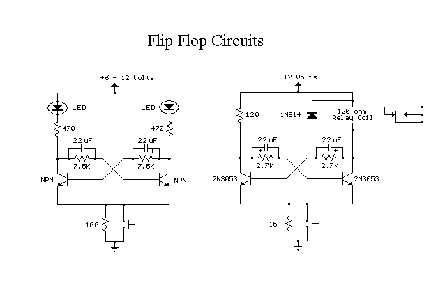 flip-flop or latching relay? -- posted image.