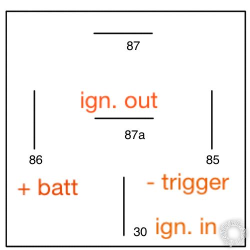 12v deactivation with negative input -- posted image.