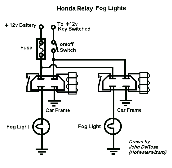 i wanted to use a relay from a honda -- posted image.