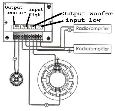 Speaker Crossover Wiring Diagram from www.the12volt.com