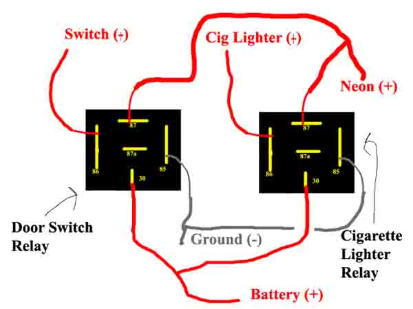 Relay Working In Reverse -- posted image.