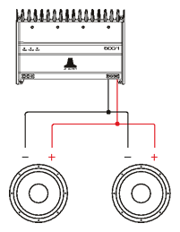 Not sure how to wire up amp and subs -- posted image.