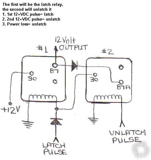 latched on/off output, 2 momentary inputs -- posted image.