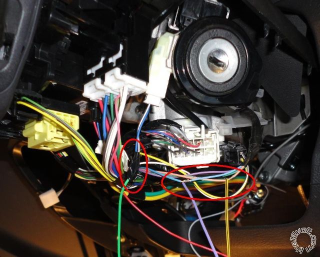 2009 Pontiac Vibe Remote Start Pictorial -- posted image.