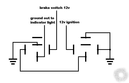 Relay Wiring, Power Off, Send Negative -- posted image.