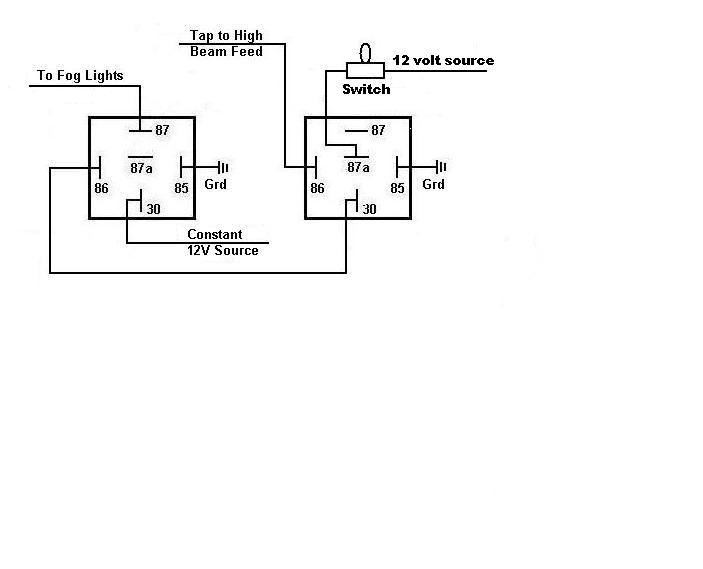 Driving Light Relays Question -- posted image.