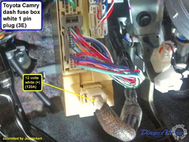 2012 camry ignition hot/sense wire -- posted image.