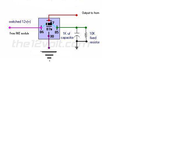 Horn Circuit Timer -- posted image.