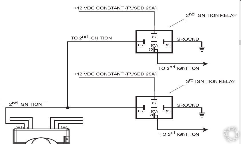 Wiring PTS System - 3 Ignition Wires, PTT Has 2 -- posted image.