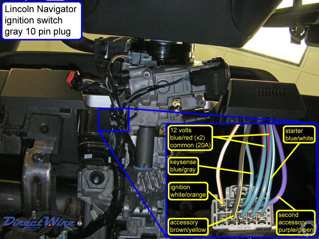 2010 Ford Expedition, New Radio Does Not Power Up -- posted image.