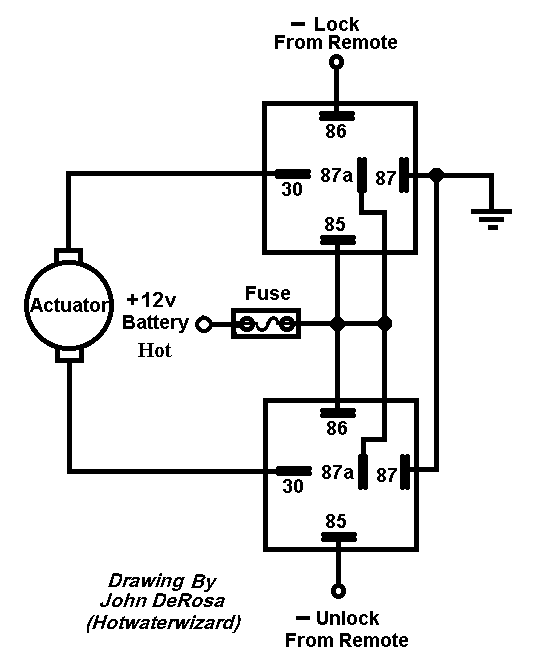Relay Diagram For Switching Polarity