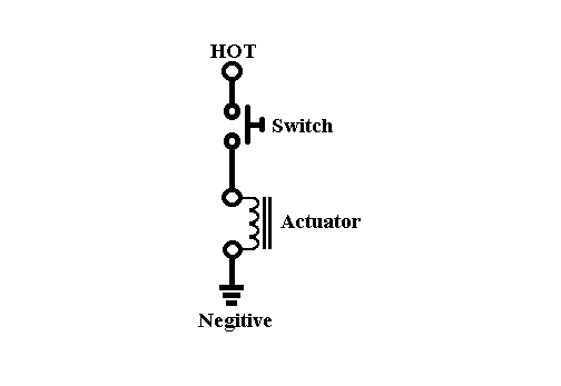Simple relay switch -- posted image.