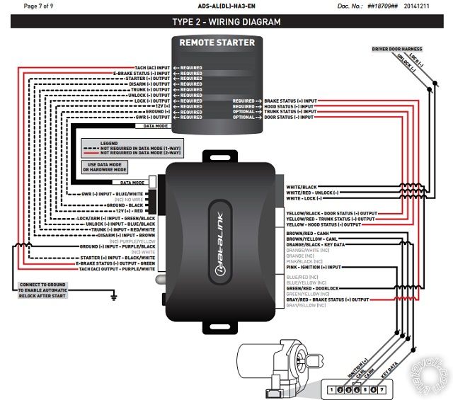 Avital Remote Starter Wiring Diagram from www.the12volt.com