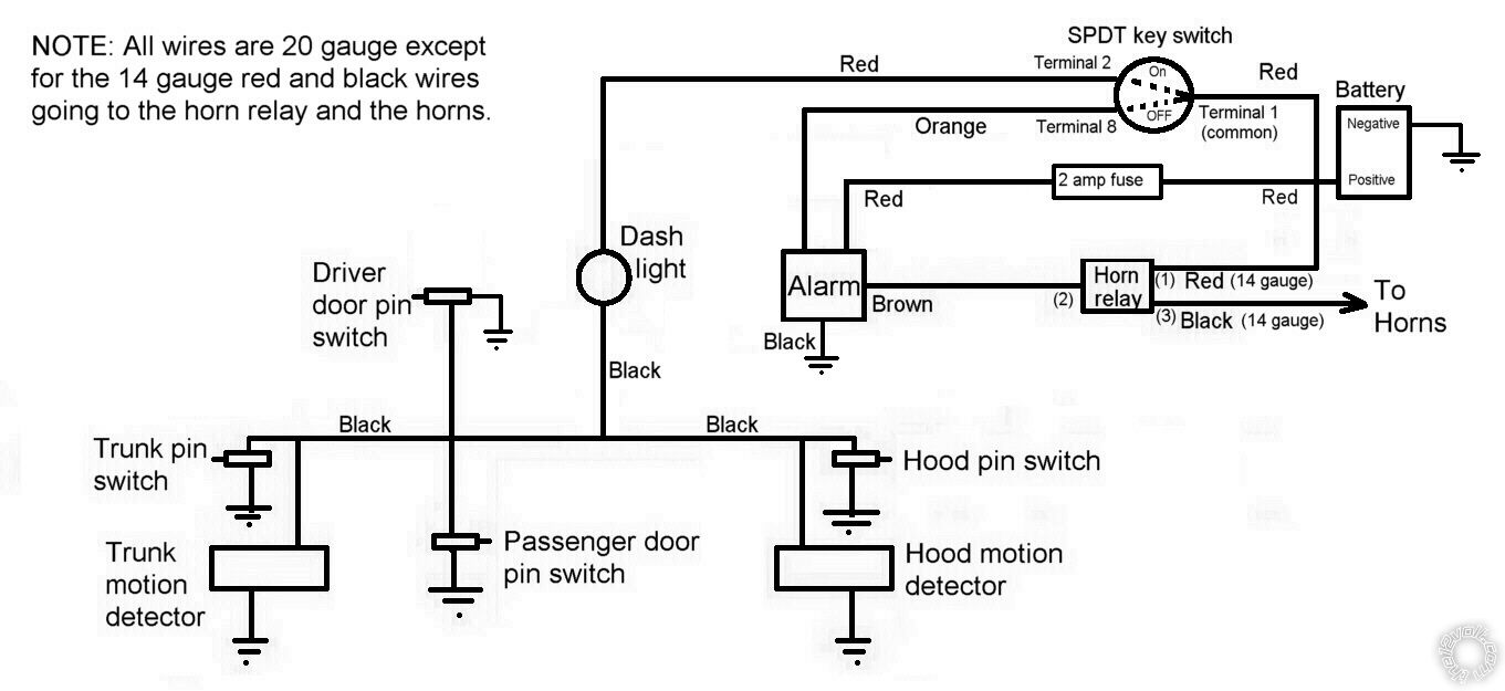 57 Chevrolet, Battery Cut-Off System, Alarm - Last Post -- posted image.