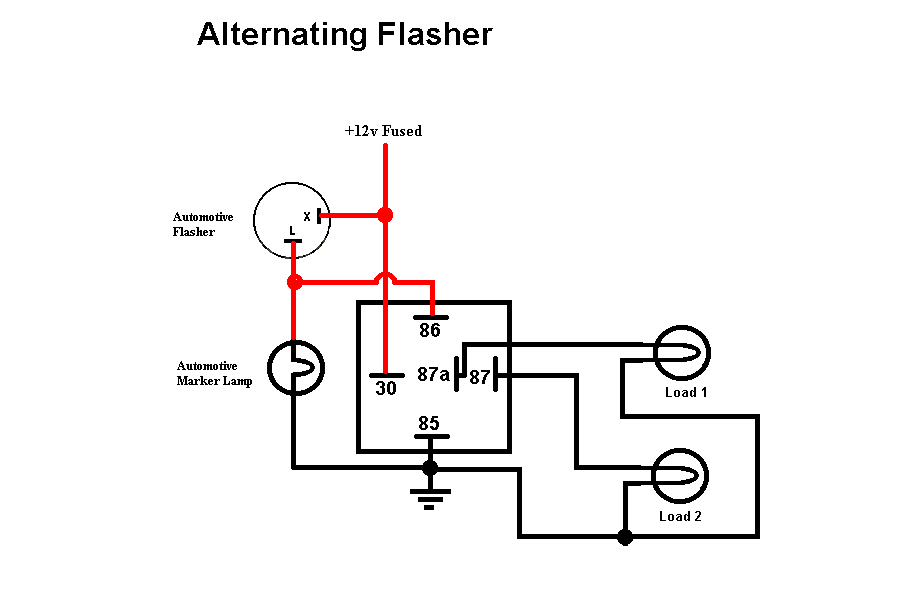 Car blinker relay