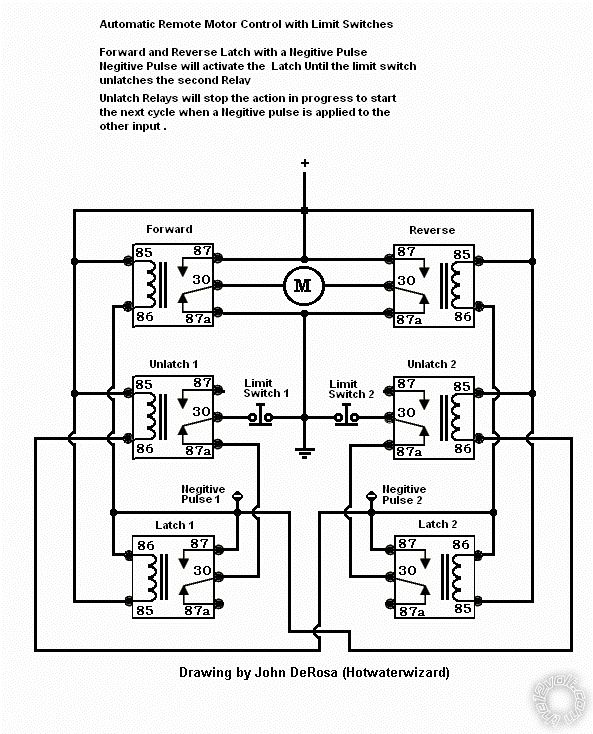 momentary switch and cycled output -- posted image.