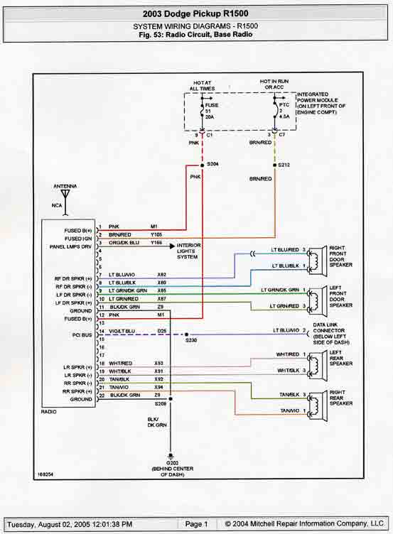 2006 Dodge Dakota Radio Wiring Diagram from www.the12volt.com