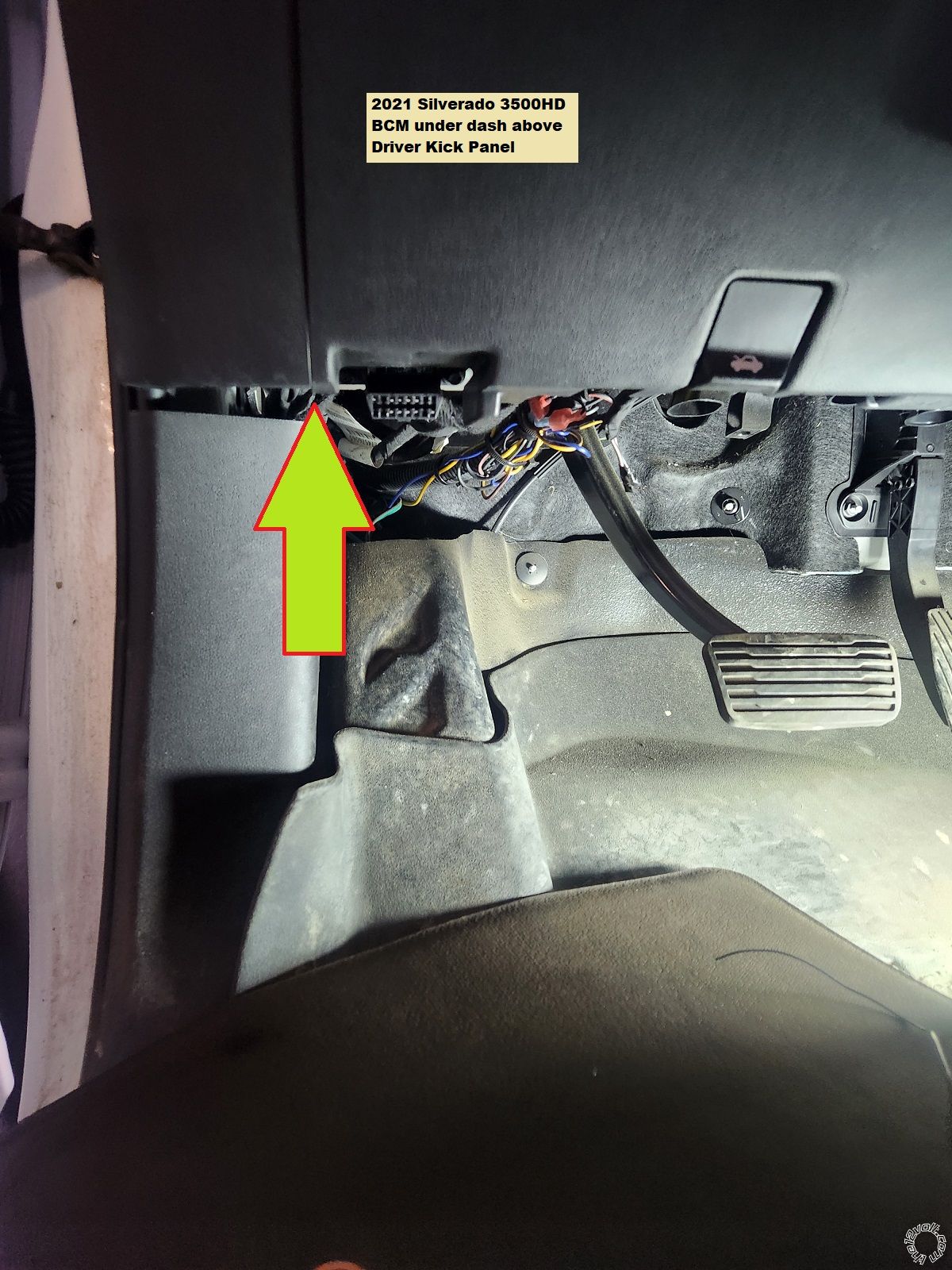 2021 Chevrolet Silverado 3500HD, Remote Start Install Pictorial -- posted image.