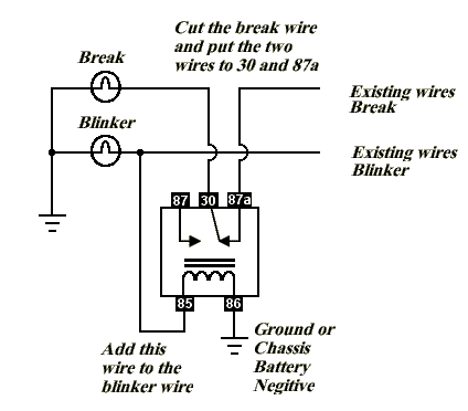 Interchanging tail lights when signaling? -- posted image.