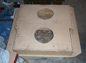 Port style for custom fiberglass box. -- posted image.