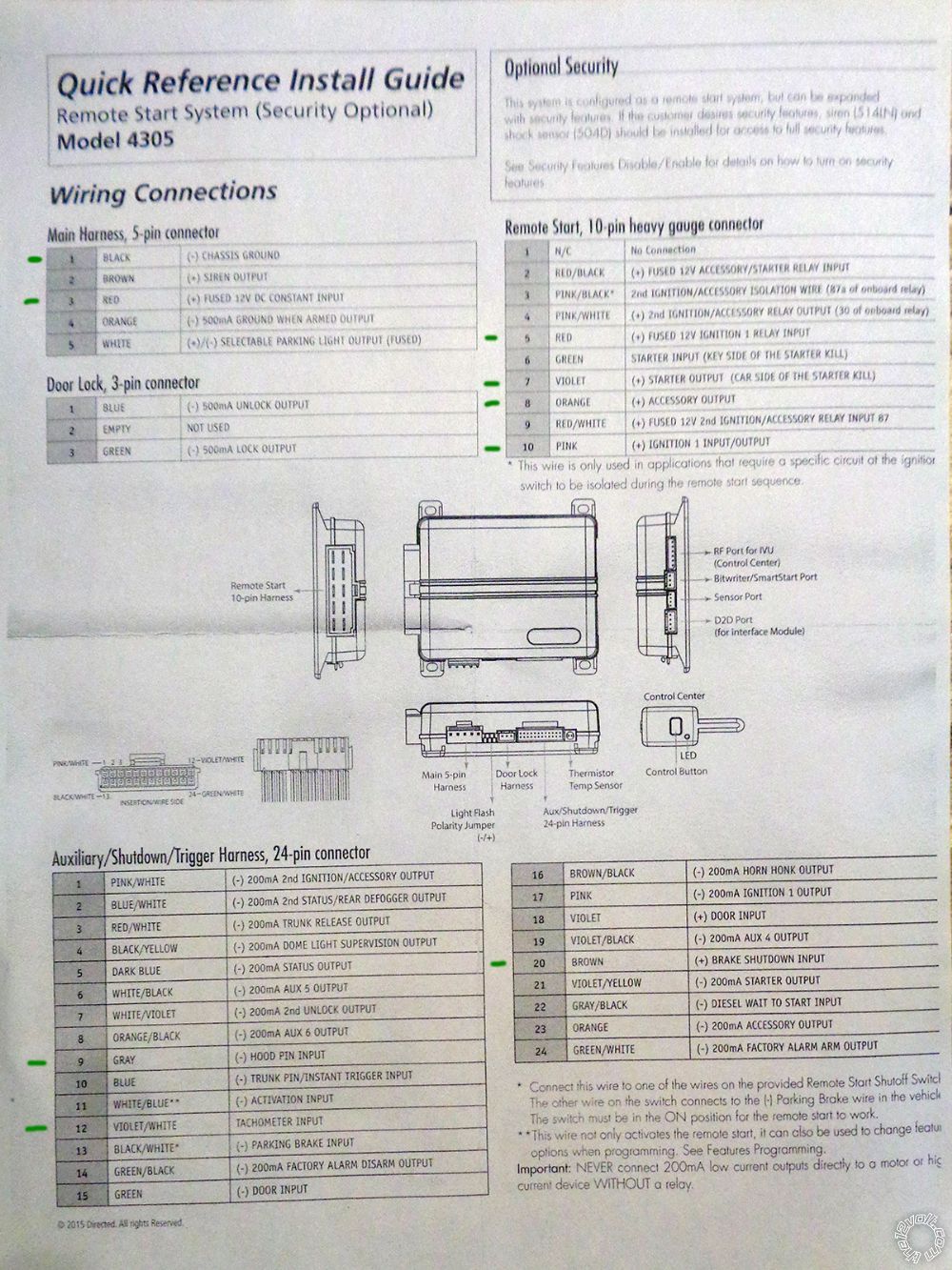 1988 Silverado C1500 viper remote starter -- posted image.