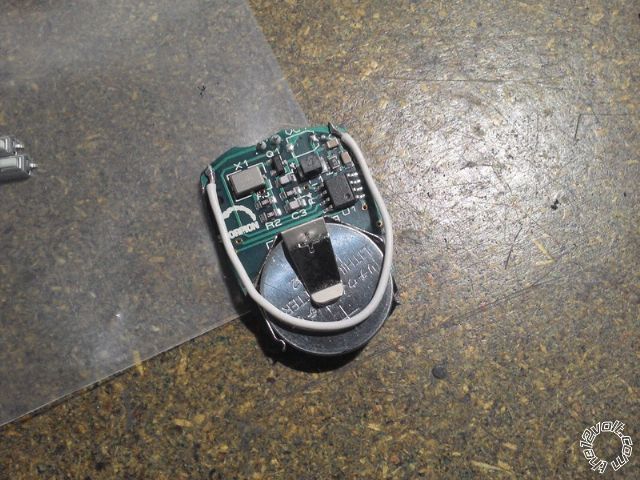 toad fob destroyed after diy -- posted image.