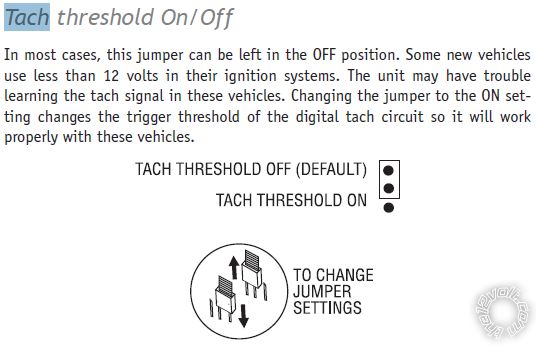 Viper 5706 Tach mode crank time - Last Post -- posted image.