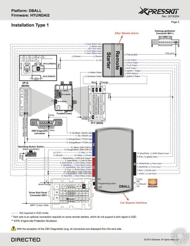 viper 5902 + dball in hyundai 2012 -- posted image.