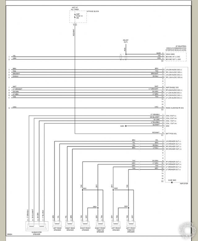 2008 equinox amp bypass project -- posted image.